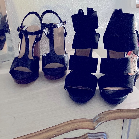 Classy comfortable easy to walk in high heel shoes - Picture 1 of 4